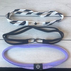 3 Lululemon headbands